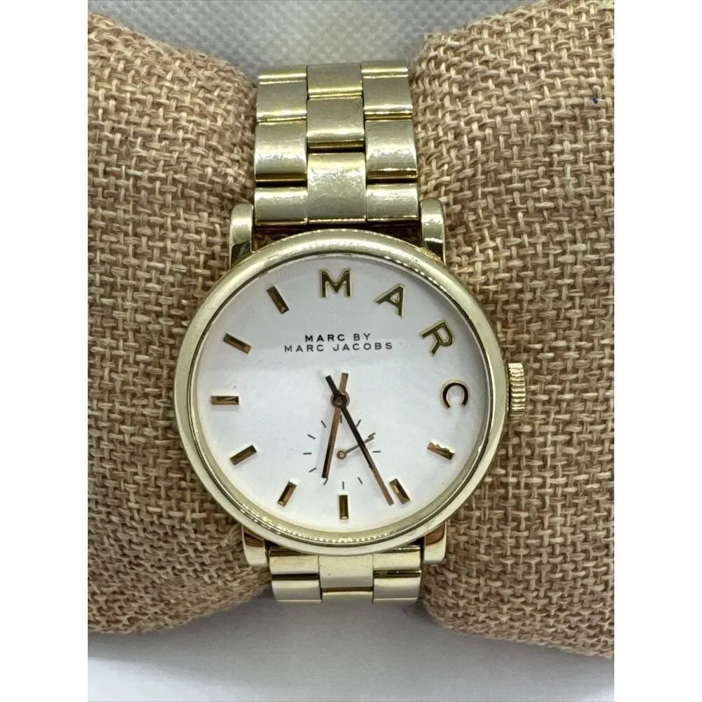 Marc Jacobs Baker MBM3243 Womens Stainless Steel Analog Dial Quartz Watch JNA707